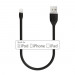 Satechi Flexible Lightning USB Cable - гъвкав USB кабел за iPhone, iPad и iPod с Lightning (черен) (25 см) 2