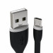 Satechi Flexible Micro USB Cable - гъвкав USB кабел за всички устройства с MicroUSB (15 см.) (черен) 2
