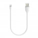 Satechi Flexible Micro USB Cable - гъвкав USB кабел за всички устройства с MicroUSB (25 см.) (бял) 1