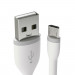 Satechi Flexible Micro USB Cable - гъвкав USB кабел за всички устройства с MicroUSB (25 см.) (бял) 3