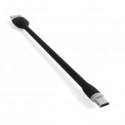 Satechi Flexible Micro USB Cable - гъвкав USB кабел за всички устройства с MicroUSB (25 см.) (черен) 4