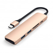 Satechi USB-C Multiport Adapter V2 (gold)