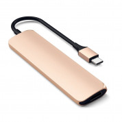 Satechi USB-C Multiport Adapter V2 (gold) 2