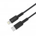 4smarts MFI RAPIDCord PD USB-C to Lightning Cable 1m. - USB-C кабел към Lightning за Apple устройства (черен) 2