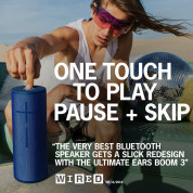 Logitech Ultimate Ears BOOM 3 Bluetooth Speaker - безжичен водоустойчив Bluetooth спийкър с микрофон (черен)		 5