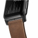 Nomad Strap Modern Leather - кожена (естествена кожа) каишка за Apple Watch 42мм, 44мм, 45мм, Ultra 49мм (кафяв-черен) 5