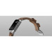 Nomad Strap Traditional Leather - кожена (естествена кожа) каишка за Apple Watch 42мм, 44мм, 45мм, Ultra 49мм  (кафяв-сребрист) 7
