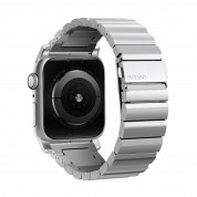 Nomad Strap Titanium Band - титаниева каишка за Apple Watch 42мм, 44мм, 45мм (сребрист)