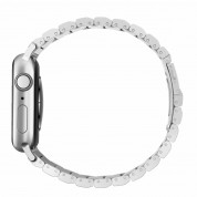 Nomad Strap Titanium Band - титаниева каишка за Apple Watch 42мм, 44мм, 45мм (сребрист) 2