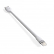 Satechi Flexible Lightning USB Cable - гъвкав USB кабел за iPhone, iPad и iPod с Lightning (бял) (25 см) 3