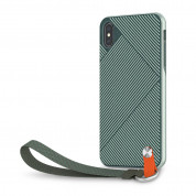 Moshi Altra Case - стилен удароустойчив кейс за iPhone XS Max (зелен)