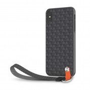 Moshi Altra Case - стилен удароустойчив кейс за iPhone XS Max (черен)
