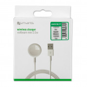 4smarts Wireless Charger VoltBeam Mini 2.5W - магнитен кабел за Apple Watch (60см.) (бял) 3