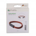 4smarts USB-C Charging Wristband - кабел тип гривна за устройства с USB-C (бял) (размер S) 4
