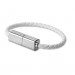 4smarts USB-C Charging Wristband - кабел тип гривна за устройства с USB-C (бял) (размер S) 1
