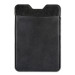 4smarts Smartphone Backpack - практичен кожен джоб с RFID и NFC защита, прикрепящ се към гърба на вашия смартфон (черен) 4