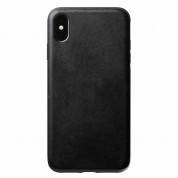 Nomad Leather Rugged Case - кожен (естествена кожа) кейс за iPhone XS Max (черен) 4