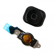 OEM Home Button Key Cable - резервен лентов кабел за Home бутона с бутона за iPhone 5 (черен)