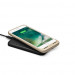 Mophie Juice Pack Air & Charging Base Bundle - удароустойчив кейс с вградена батерия 2525mAh с безжично зареждане и пад за безжично зареждане за iPhone SE (2022), iPhone SE (2020), iPhone 8, iPhone 7 (златист) 8
