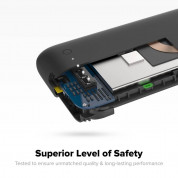 Mophie Juice Pack Air & Charging Base Bundle - удароустойчив кейс с вградена батерия 2525mAh с безжично зареждане и пад за безжично зареждане за iPhone SE (2020), iPhone 8, iPhone 7 (златист) 6
