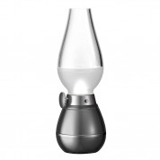 Platinet Desk Lamp - настолна LED лампа, с дизайн на стара газова лампа (сив)