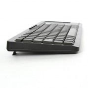 Omega Wireless Keyboard & TouchPad for Smart TV - безжична клавиатура с тъчпад за компютри, мобилни устройства и умни телевизори с блутут (IT) (черен) 3