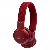 JBL Live 400BT - безжични Bluetooth слушалки с гласово управление за мобилни устройства (червен) 