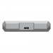 Lacie Mobile Drive USB-C 3.1 4TB - удароустойчив външен хард диск с USB-C (тъмносив) 3
