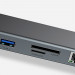 Baseus Enjoyment Series USB-C Notebook Hub v2 (CATSX-G0G) - мултифункционален хъб за свързване на допълнителна периферия за Macbook и USB-C устройства (сив) 6