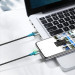 Baseus Zinc Magnetic Cable (CATXC-A01) - USB-C кабел с магнитен накрайник за устройства с USB-C (100 см) (черен) 3