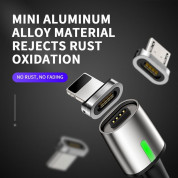Baseus Zinc Magnetic Adapter (CATXC-E) for USB-C (silver) 1