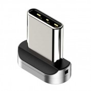 Baseus Zinc Magnetic Adapter (CATXC-E) for USB-C (silver)
