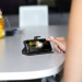 4smarts Premium Wallet Case URBAN - кожен калъф с поставка и отделение за кр. карта за Samsung Galaxy A50 (черен) 3