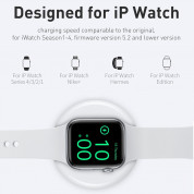 Baseus YOYO Apple Watch Wireless Charger - докинг станция за зареждне на Apple Watch с включен кабел (100 см) (черен) 2