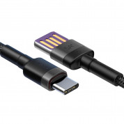 Baseus Cafule Quick Charge USB-C Cable (CATKLF-PG1) (100 cm) (black) 2