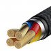 Baseus Cafule Quick Charge USB-C Cable (CATKLF-PG1) - кабел с въжена оплетка и бързо зареждане за устройства с USB-C порт (100 см) (черен) 6