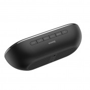 Baseus Encok Wireless Speaker E09 - безжичен Bluetooth спийкър с функции будилник, FM радио и LED дисплей за мобилни устройства (черен) 4