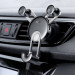 Baseus YY Car Mount Holder - поставка за радиатора на кола за смартфони с дисплеи до 6.5 инча и Lightning кабел (100 см) (сребриста) 5