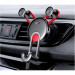 Baseus YY Car Mount Holder - поставка за радиатора на кола за смартфони с дисплеи до 6.5 инча и USB-C кабел (100 см) (червена) 3