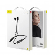 Baseus Encok S11A Necklace In-Ear Bluetooth Earphones - безжични спортни блутут слушалки за мобилни устройства (черен) 6