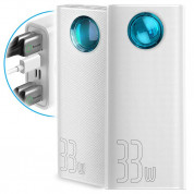 Baseus Ambilight Power Bank 33W with Digital Display Quick Charge (PPLG-01) - 30000mAh (white) 3