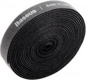 Baseus Rainbow Circle Velcro Strap - велкро лента за организиране на кабели (300 см) (черен)