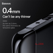 Baseus Wing case - тънък полипропиленов кейс (0.45 mm) за Huawei P30 (черен) 7