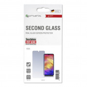 4smarts Second Glass - калено стъклено защитно покритие за дисплея на Motorola One Vision (прозрачен) 2