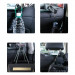 Baseus Backseat Vehicle Phone Holder Hook (SUHZ-A01) - 2-в-1 поставка за смартфон и закачалка за чанта за седалката на автомобил (черен) 12