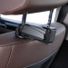 Baseus Backseat Vehicle Phone Holder Hook - 2 в 1 поставка за смартфон и закачалка за чанта за седалката на автомобил (черен) 8
