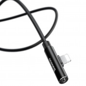 Baseus Rhythm Bent Audio Data Cable - USB Lightning кабел с допълнителен Lightning порт за устройства с Lightning конектор (120 см) 4
