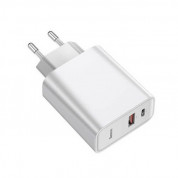 Baseus Dual USB & USB-C QC 3.0 Wall Charger 30W (CCFS-C02) (white) 3