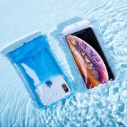 Baseus Safe Airbag Waterproof Case - универсален водоустойчив калъф за смартфони до 7 инча (сив) 5