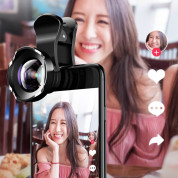 Baseus Short Videos Magic Camera Lens ACSXT-D01 - комплект качествени лещи Wide Angle и Macro за смартфони и таблети 6